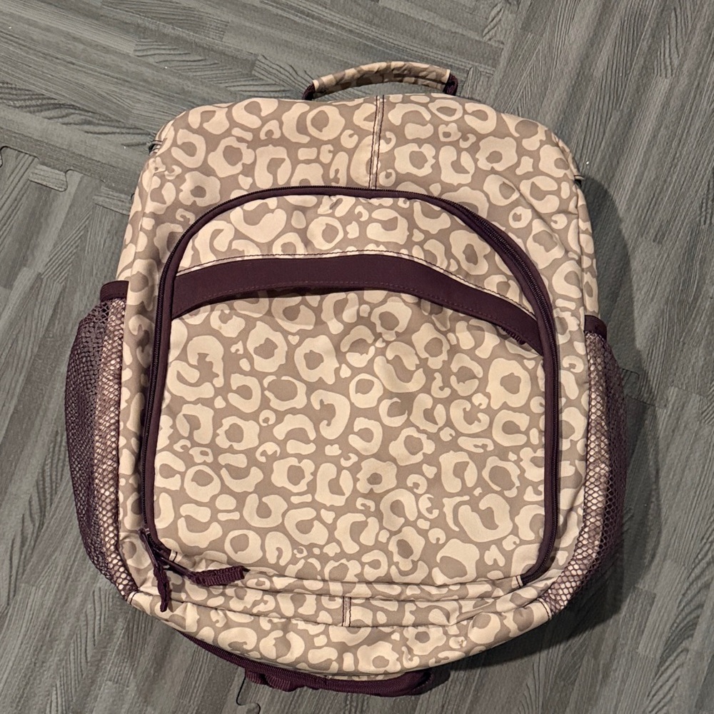 Thirty-One Leopard Print Backpack -